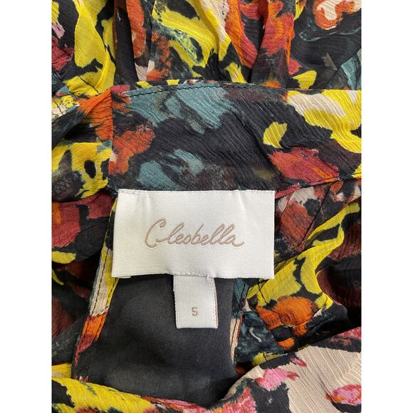 Cleobella 'Gianna' Yellow Cotton Maxi Dress Size S - Picture 4 of 5